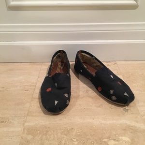 TOMS Nautical themed flats